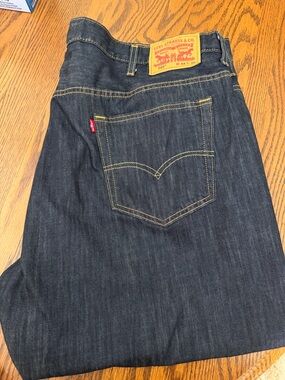 Levi's 569 Men's Dark Indigo Straight Jeans